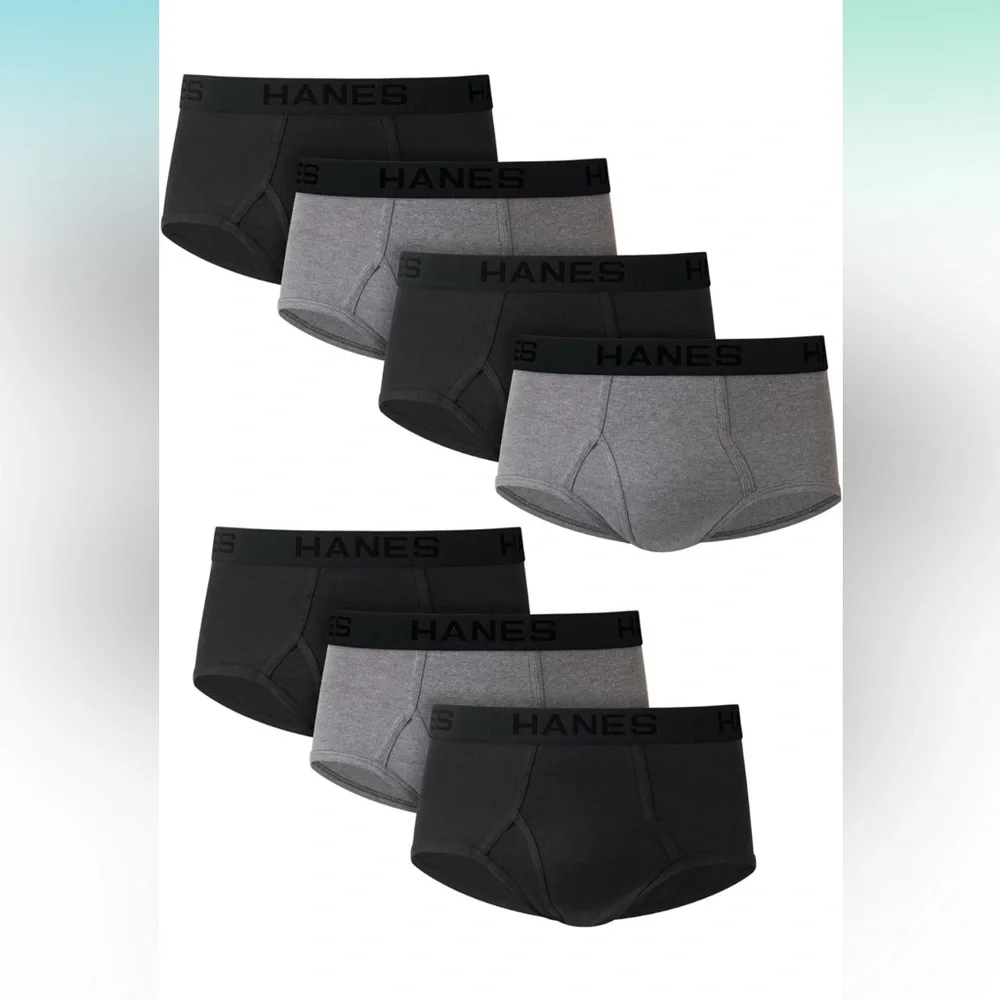 Hanes Ultimate Men's Tagless Briefs, 7-Pack New Size Small